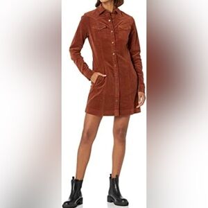 Legendary Whitetails Women’s Corduroy Dress SM Rust color